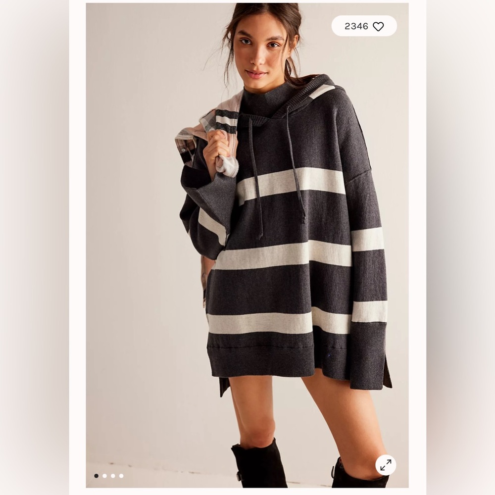 We the Free side street hoodie Free People size small